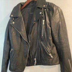 Barneys NewYork Original Leather Jacket Size S